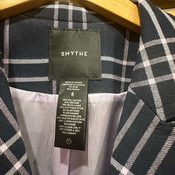 Stunning SMYTHE One Button Blazer, Size 8. Fits small - Picture 2 of 3